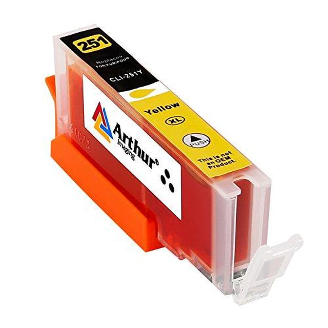 Alt view image 7 of 7 - Compatible Ink Cartridge Replacement for Canon Pgi-250Xl CLI-251XL for Use with Pixma MX922 MG5520 (6 Large Black, 4 Small Black, 4 Cyan, 4 Yellow, 4 Magenta, 22-Pack)