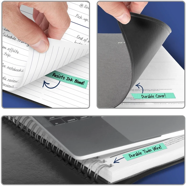Alt view image 4 of 7 - 2027 Planner, Weekly, 7" x 8.75", Block-Style, DayMinder, Black (G5350027)
