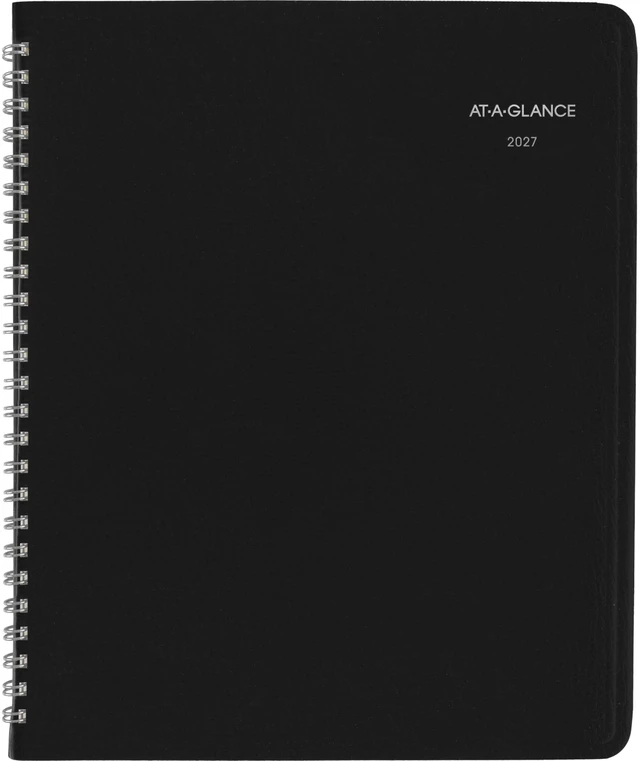 Alt view image 6 of 7 - 2027 Planner, Weekly, 7" x 8.75", Block-Style, DayMinder, Black (G5350027)