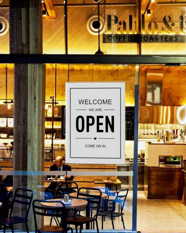 Alt view image 7 of 7 - 12 Pcs Acrylic Sign Holder 11 x 8.5, Horizontal Wall Mount Sign Holders Clear Plastic Frames Paper Display Sign Holders for Office, Home, Store, Restaurant - No Drilling