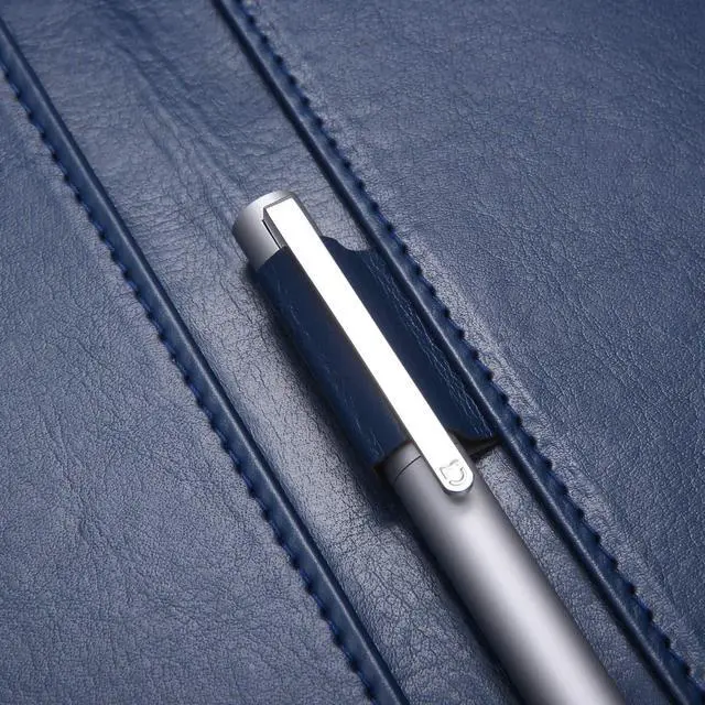 Alt view image 3 of 7 - Padfolio Clipboard Folder Portfolio, Faux Leather Folder Storage Clipboard with Cover for 8.5 x 11 Legal Pad A4 Refillable Folio Conference Writing Notepad (Blue)