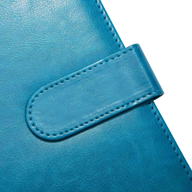 Alt view image 5 of 7 - Resume Folder Clipboard Holder Letter Size A4 Legal Pad, Portfolio Pad Folio Document Organizer for Interview & Business (Turquoise)