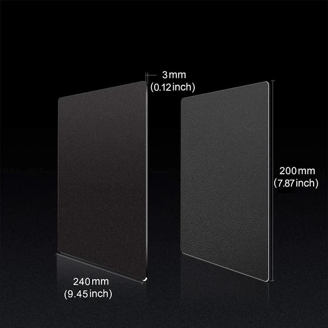 Alt view image 5 of 6 - Metal Aluminum Mouse Pad, Office and Gaming Thin Hard Mouse Mat Double Sided Waterproof Fast and Accurate Control Mousepad for Laptop, Computer and PC,9.45 X 7.87 Inch,Black