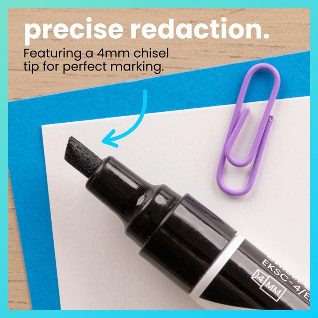 Alt view image 3 of 6 - Security Redaction Marker (12 pack)