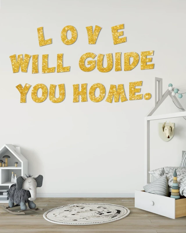 Alt view image 6 of 7 - 154 Pcs Large 7" Glitter Bulletin Board Letters for Classroom Cut Out Letters for Bulletin Board Decorations, Poster Board Letters Alphabet Cutouts for Classroom Wall Decor (Yellow)