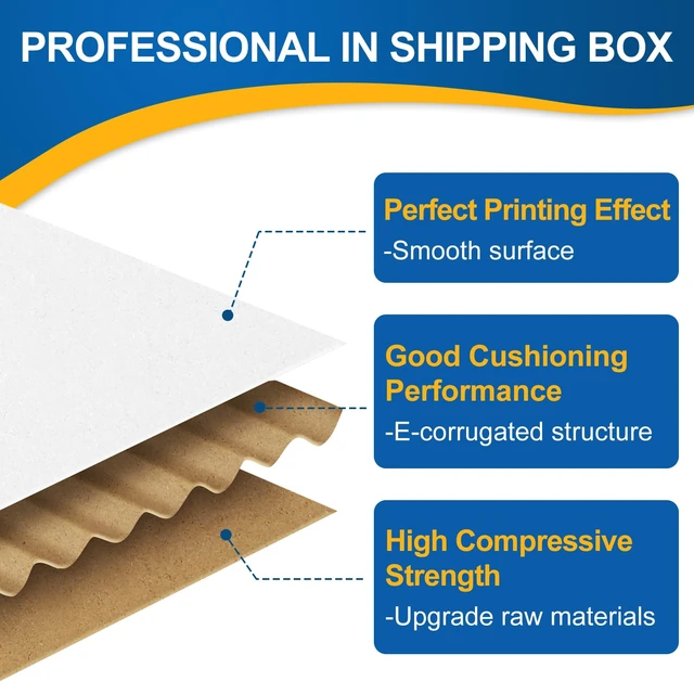 Alt view image 3 of 7 - 30 Pack 11x8x2 White Shipping Boxes for Small Business, Gifts Easy Assemble Small Shipping Mailers Cute Easy Fold Small Boxes for Shipping Book Cardboard Boxes Packing Boxes Mailing Boxes