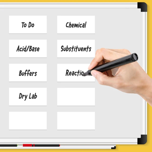 Alt view image 7 of 7 - Magnetic Strip, Magnetic Tape, Magnet Tape, Dry Erase Label 2 in x 50 Ft Magnet Roll, Strips for White Board, Write On Labels, Whiteboard Sheet, Dry Erase Sheet, Writable, Wipe Off, Blank