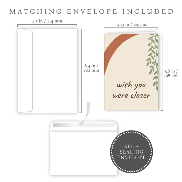 Alt view image 4 of 6 - 24 Thinking of You Cards with Envelopes - 24 Unique Modern Boho Designs, Warm Earth Tones, Short Starter Line Inside, Just Because Assortment