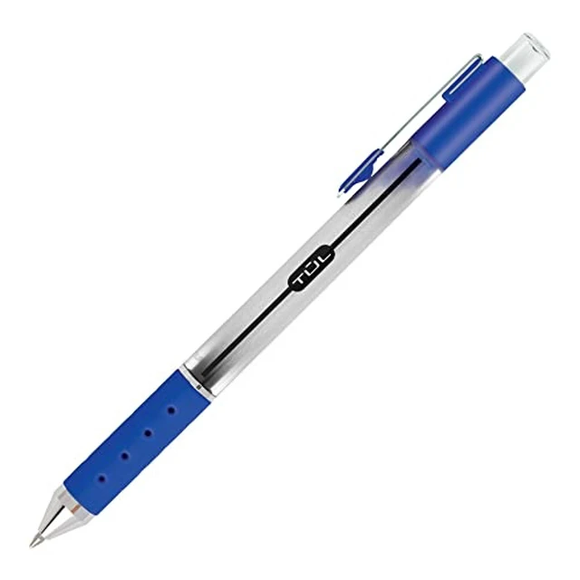Alt view image 7 of 7 - ® GL Series Retractable Gel Pens, Medium Point, 0.7 mm, Silver Barrel, Assorted Business Inks, Pack Of 12 Pens