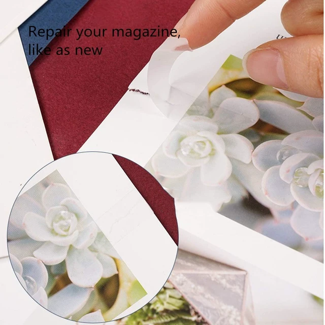 Alt view image 7 of 7 - Clear Invisible Tape - 3/4 Inches Wide, 16 Rolls Pack Strong Adhesive for Office Documents, Craft Projects Not Recommended for Plastic Cutters