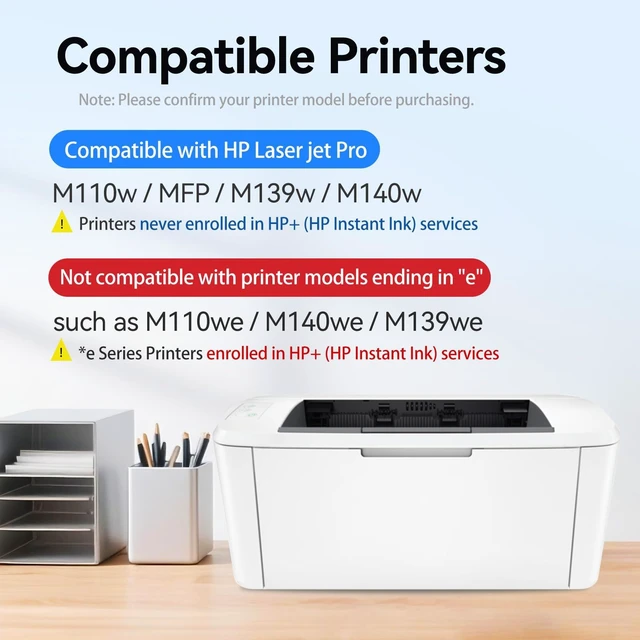 Alt view image 2 of 7 - 141A Toner Cartridge with chip (2-Pack) High Yield Compatible for HP 141A W1410A Black LaserJet Toner Cartridges use with HP Laser Jet MFP M110w M139w M140w Series