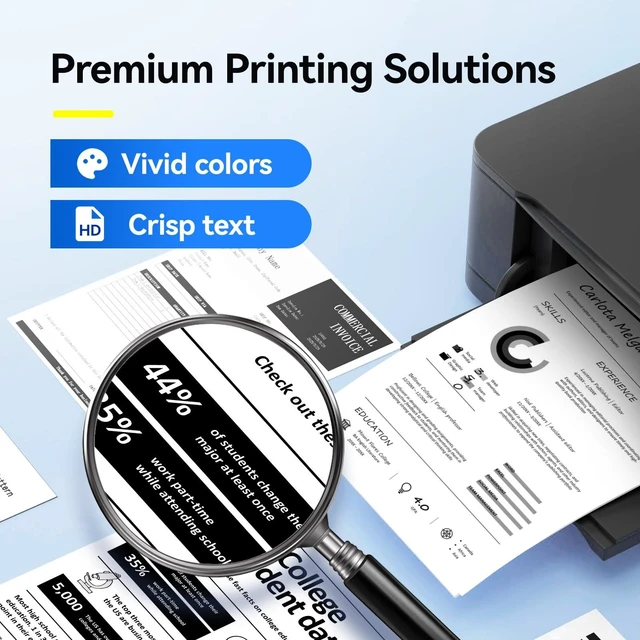 Alt view image 7 of 7 - 141A Toner Cartridge with chip (2-Pack) High Yield Compatible for HP 141A W1410A Black LaserJet Toner Cartridges use with HP Laser Jet MFP M110w M139w M140w Series