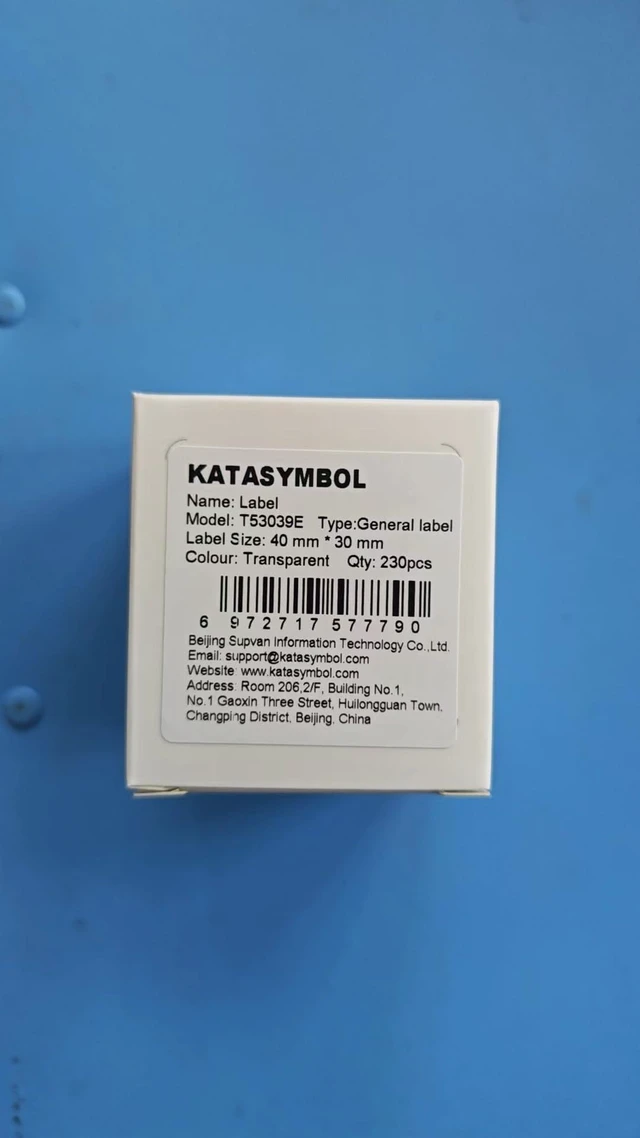 Main image of T50M Series Genuine Round Label Tape, 2'', 6 Rolls, White RFID Auto Size Detection, Laminated & Durable, Waterproof & Oilproof, Strong Adhesive, 140 Labels/Roll