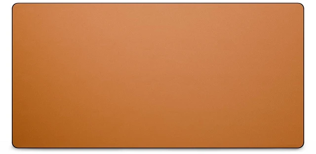 Main image of Leather Desk Pad Mat, 34" x 17", Tan Non-Slip Desk Blotter Pad - Desk Protector for Office, Home, Laptop and Desktop