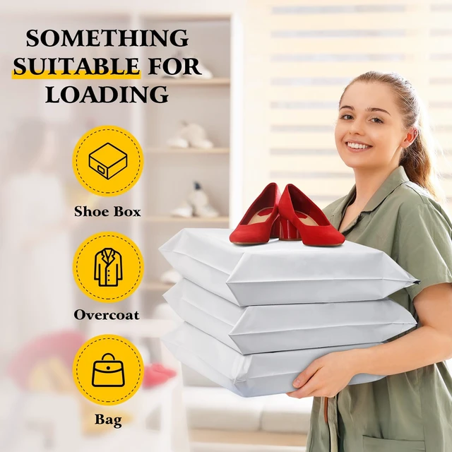 Alt view image 3 of 7 - 25Pcs Poly Mailers 17.7x22 Inch Large Shipping Bags for Clothes Strong Self Adhesive Mailers Poly Bags Shipping Envelopes, Waterproof Mailing Envelopes for Packaging Clothing Shoe Box White