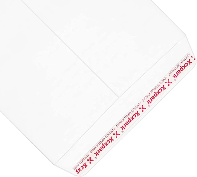 Alt view image 7 of 7 - 120 PCS 6x9 inches Security Catalog Envelopes Printable Self Seal Envelopes, Anti Tear White Envelopes for Invitation Cards, Pictures, Photos, Documents