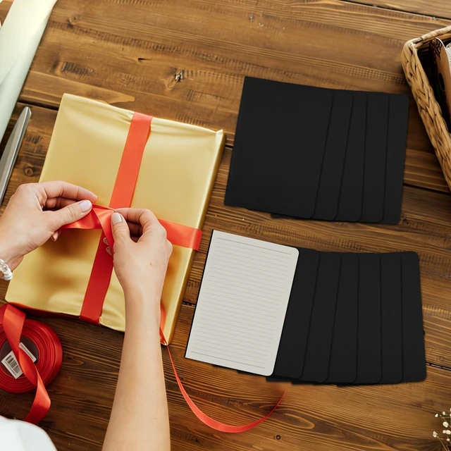 Alt view image 5 of 7 - 180 Pack Kraft Pocket Notebooks Bulk, 3.5 X 5.5 Inches Lined Paper Journaling Notebooks, 30 Sheets/60 Pages, Mini Journal Notebooks for Work, Writing, Traveler Memo Notepad(Black Cover)