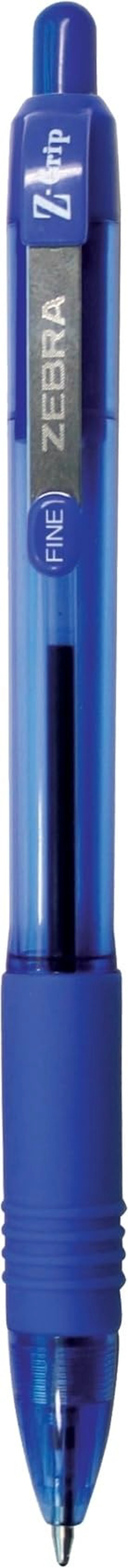 Alt view image 2 of 5 - Z-Grip Retractable Ballpoint Pen, Blue Ink, 0.7mm, 30 Bulk-Pack Smooth Writing, Fine Point Tip, Ideal for Planners, Note-Taking, School and Office Supplies, and Everyday Writing (25230)