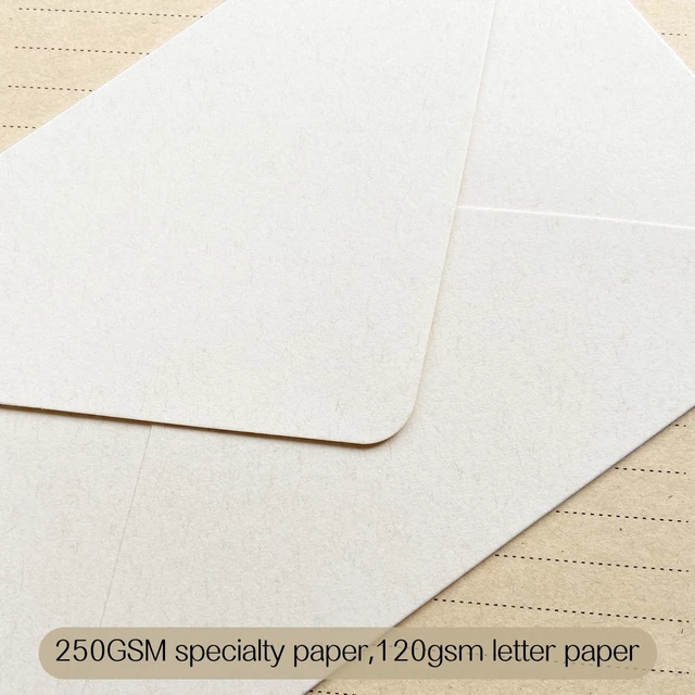 Alt view image 2 of 7 - Premium Velvet-Touch Stationery Set Unique Design with 24 Writing Sheets, 12 Envelopes (4x6) & 12 Gold Stickers - Elegant Writing Kit for Love Letters & Party Invitations(Ivory White Sticker)