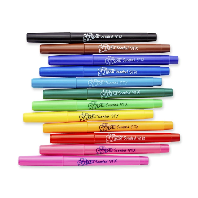 Alt view image 2 of 5 - Fiddle Sticks Scented Markers, 216-pack, Assorted Colors (3618)
