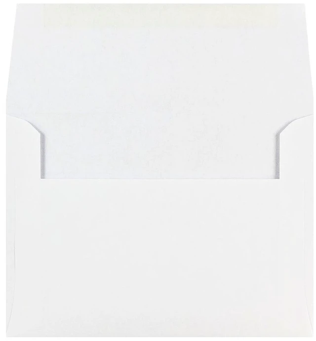 Alt view image 2 of 2 - A6 Invitation Envelopes - 4 3/4 x 6 1/2 - White - 50/Pack (Pack of 2)