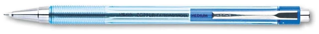 Main image of The Better Ball Point Retractable Pens, Medium Point, Blue, 12-Pack Office-ready ink pens, refillable, retractable, blue pens, medium point