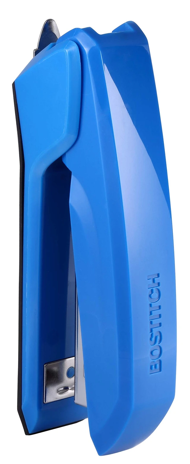 Alt view image 3 of 7 - Office Ascend 3 in 1 Stapler, 20 Sheet Capacity, Integrated Remover & Staple Storage, 42 Staples Included, Lightweight, Blue