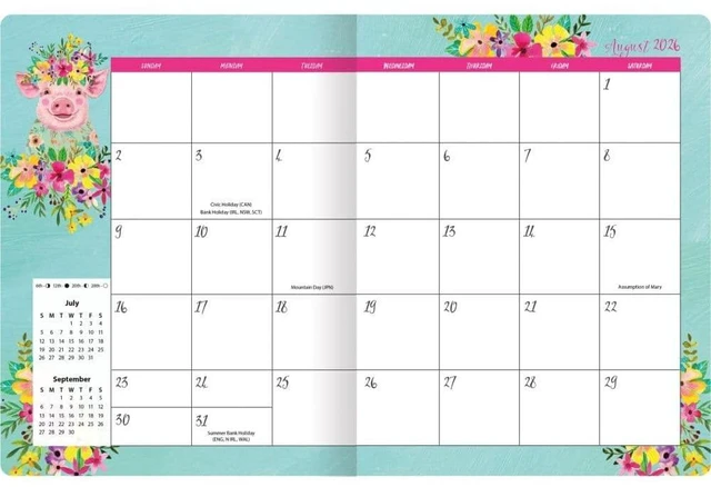 Alt view image 2 of 7 - Wild Whimsy 2027 Monthly Planner