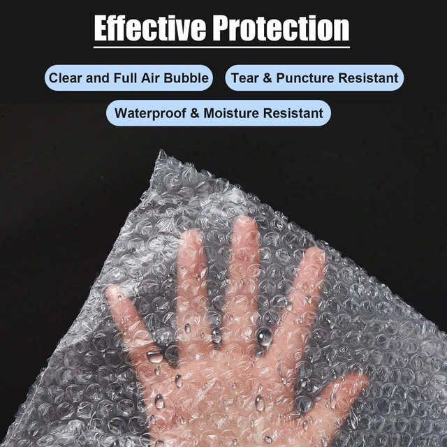 Alt view image 4 of 7 - 5 Pack 28 * 39 Inch Extra Large Bubble Pouches for Packing Shipping Bubble Bag Protect Shockproof Cushion for Moving Shipping, Artwork Fragile Dish Plate Mirror TV Musical Instrument Electronic
