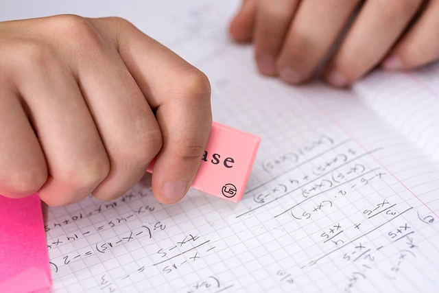 Alt view image 5 of 7 - Pink Erasers, 60 Count Rectangular Eraser Bulk Pack, Latex Free Pink Pearl Erasers for School Supplies, Art and Office