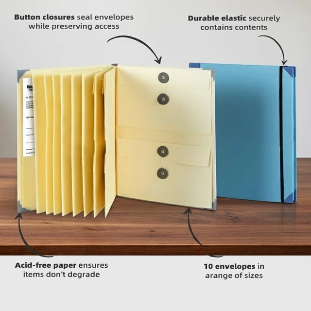 Alt view image 3 of 7 - Extra-Thick in Case I Die Binder Organizer with Labels, Emergency Information Folder for Important Documents, Life Planning Records Storage, Personal Family Planner for Home Preparedness