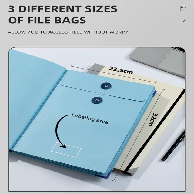 Alt view image 6 of 7 - Extra-Thick in Case I Die Binder Organizer with Labels, Emergency Information Folder for Important Documents, Life Planning Records Storage, Personal Family Planner for Home Preparedness