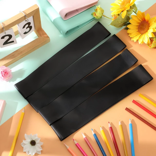 Alt view image 7 of 7 - 24 Pcs Classroom Chair Bands, Fidget Bands, Black, 1 mm Fidget Chairs and Desks Bands, ADHD Autism Tools, Bounce Flexible Seating for Classroom