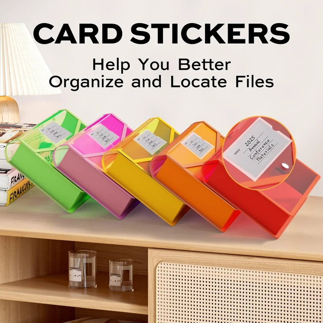 Alt view image 5 of 7 - 10 Pack Plastic Expanding File Folder, Colorful File Folder Organizer Folders for Documents with Snap Closure, Transparent Accordion File Organizer, Large Capacity, Fit Legal/B4 Size, 9 Colors
