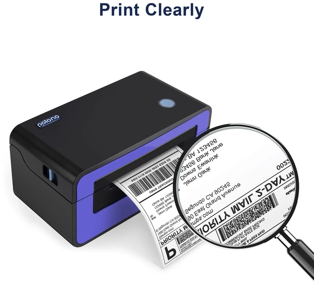 Alt view image 3 of 7 - 4x6 Thermal Labels Fanfold, 1000 Shipping Labels for Label Printer Commercial Grade, No BPA or BPS, Print Clear and Sharp, Direct Thermal Shipping Labels Compatible with Thermal Printer