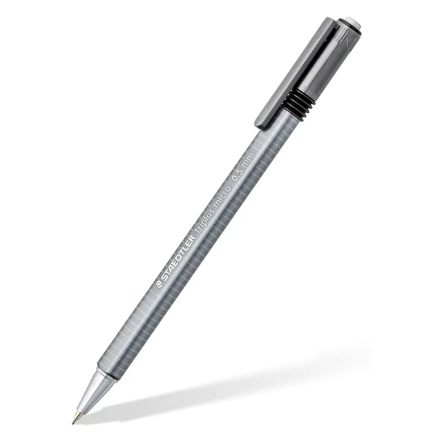 Alt view image 3 of 6 - Triplus Micro 0.5mm Mechanical Pencils #2, 12 Pack, 36 count 3 pieces per set, Retractable & Refillable #2 Pencils with Twist Erasers