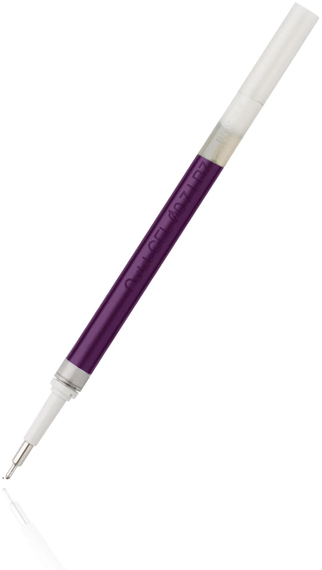 Alt view image 2 of 2 - Refill Ink for EnerGel Liquid Gel Pen, (0.7mm), Medium Line, Needle Tip, Violet Ink, Box of 12 (LRN7-V)