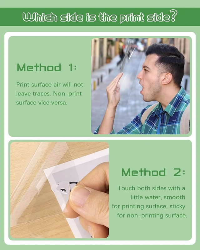 Alt view image 6 of 7 - Transparency Sheets for Inkjet Printers, Clear Acetate Sheets (Pack of 2)