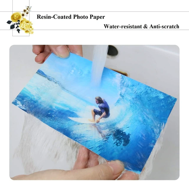 Alt view image 5 of 7 - Luster Photo Paper, Waterproof, 11x17 Inch 50 Sheets, 66lb, Single Sided, for Inkjet Printers, for Photo Printing, Art Prints