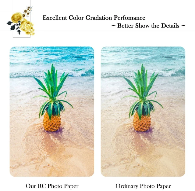 Alt view image 3 of 7 - Luster Photo Paper, Waterproof, 11x17 Inch 50 Sheets, 66lb, Single Sided, for Inkjet Printers, for Photo Printing, Art Prints