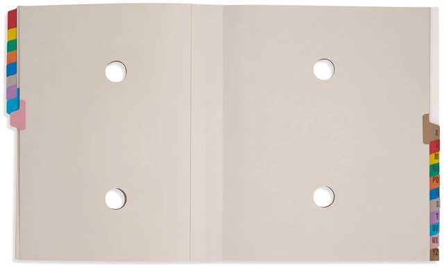 Alt view image 7 of 7 - Expanding Desk File Sorter, Alphabetical, Letter Size Alphabetical Accordion File Organizer, 20 A-Z Dividers, for Mail, Files, Invoices, and Desktop Organization