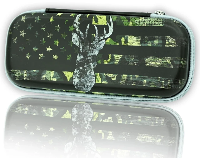 Main image of Camo Hunting Deer Pencil Box Zip Pencil Case for Boys Girls School Organizer Pencil Bag Pencil Pouch
