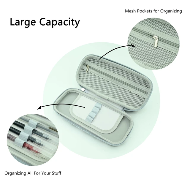 Alt view image 3 of 5 - Camo Hunting Deer Pencil Box Zip Pencil Case for Boys Girls School Organizer Pencil Bag Pencil Pouch
