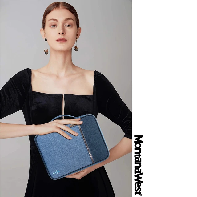 Alt view image 6 of 7 - Bible Cover for Women Men with Leather Bookmark Book Carrying Cases Church Bag for Outdoor Protective