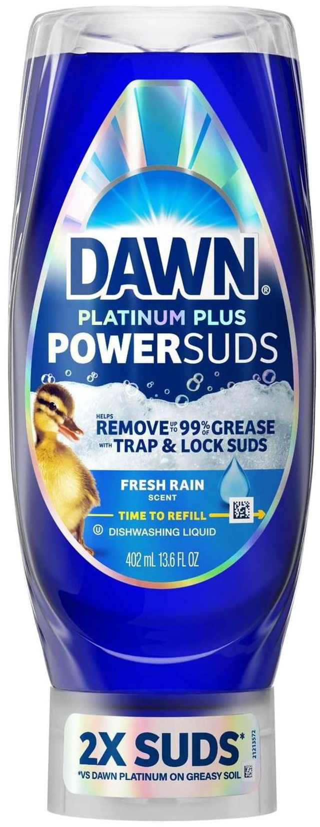 Alt view image 7 of 7 - Dawn Platinum Plus, Dish Soap, 13.6 oz. EZ-Squeeze Bottle