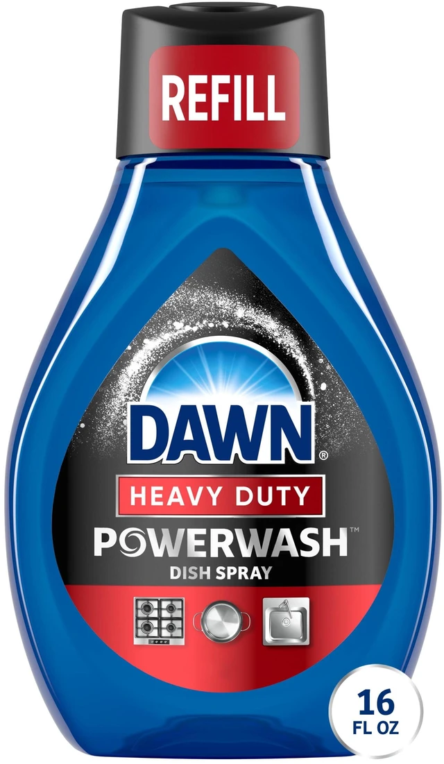 Main image of Dawn Powerwash Heavy Duty Dish Spray All-Purpose Cleaner and Degreaser, 16 oz. Refill