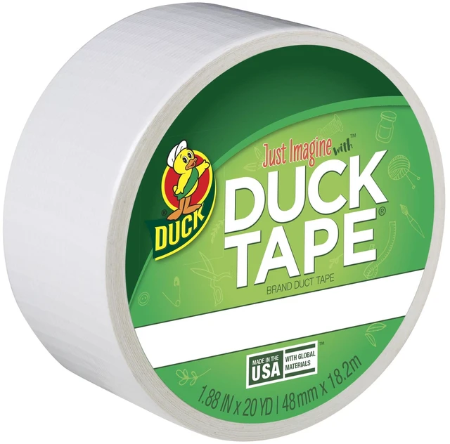 Main image of Color Duck Tape Brand Duct Tape, 1.88 in. x 20 yd., White