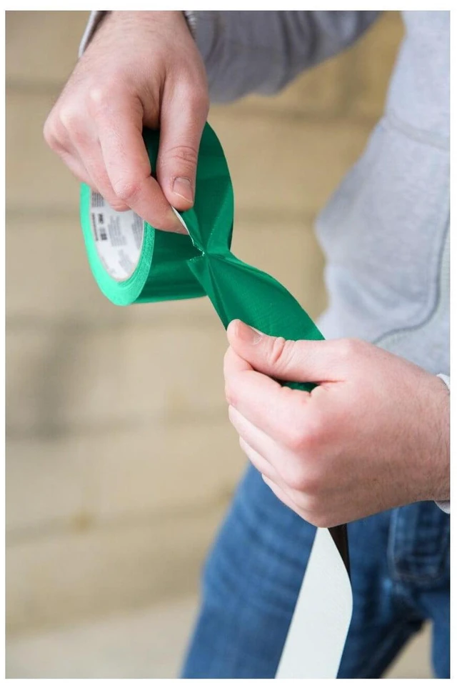 Alt view image 4 of 7 - 3M Duct Tape, Green, Multi Use, 1.88 in x 20 yd, 1 Roll