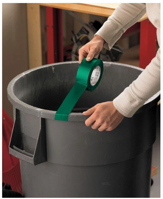 Alt view image 5 of 7 - 3M Duct Tape, Green, Multi Use, 1.88 in x 20 yd, 1 Roll