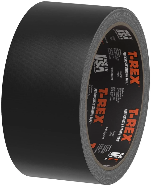 Alt view image 7 of 7 - T-Rex Ferociously Strong Tape, 1.88 in. x 10 yd., Black